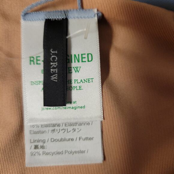 NWT J.Crew Hight Rise Bikini Bottom Vacation Summer Beach Pastel Blue Size XS - Picture 4 of 6